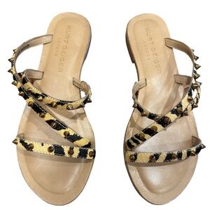 Kurt Geiger Animal Print Sandals